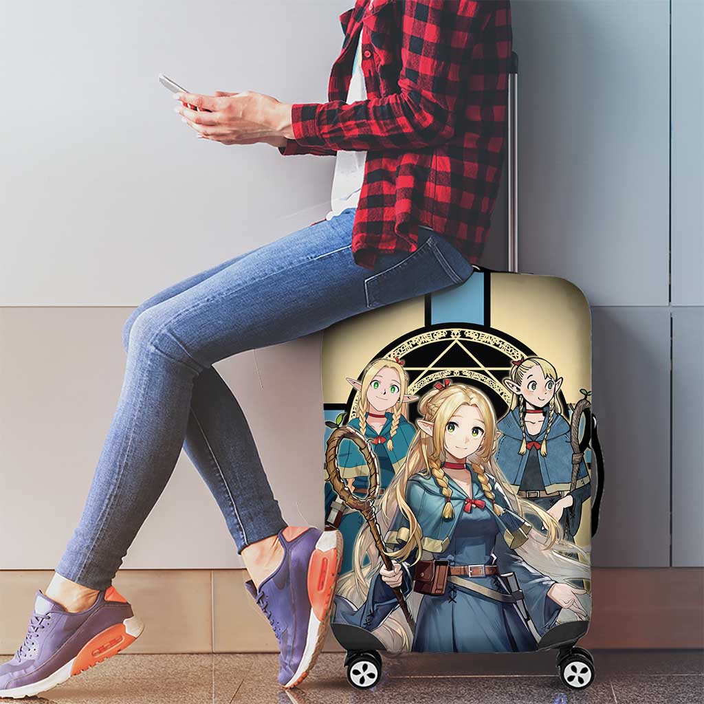 Marcille Donato Elf Mage Luggage Cover Fantasy Anime Illustration Style