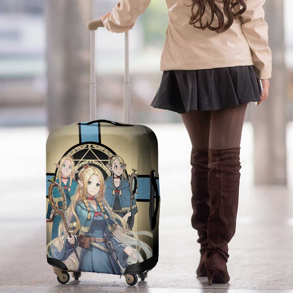 Marcille Donato Elf Mage Luggage Cover Fantasy Anime Illustration Style