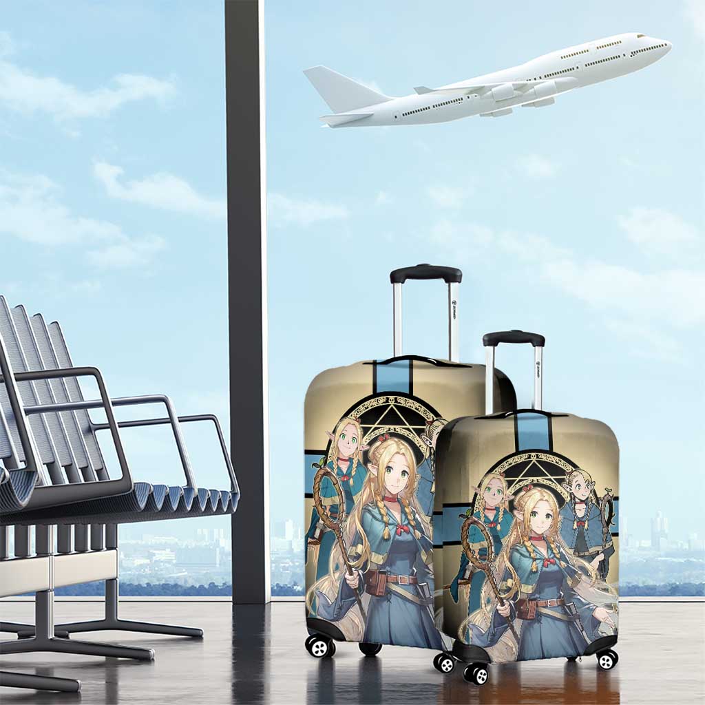Marcille Donato Elf Mage Luggage Cover Fantasy Anime Illustration Style