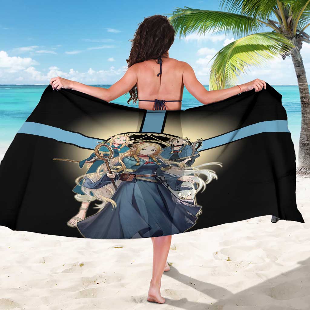 Marcille Donato Elf Mage Sarong Fantasy Anime Illustration Style