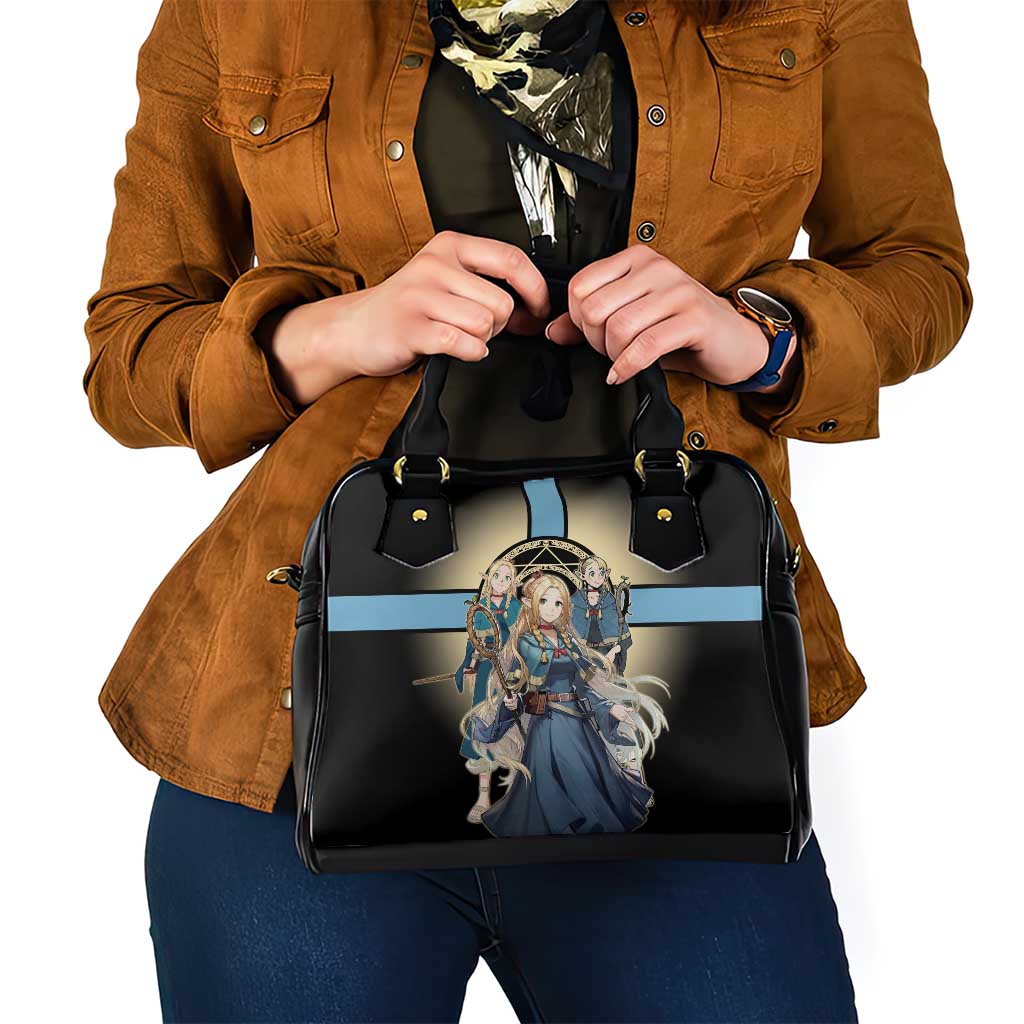 Marcille Donato Elf Mage Shoulder Handbag Fantasy Anime Illustration Style