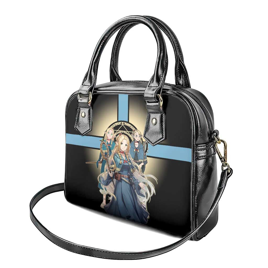 Marcille Donato Elf Mage Shoulder Handbag Fantasy Anime Illustration Style