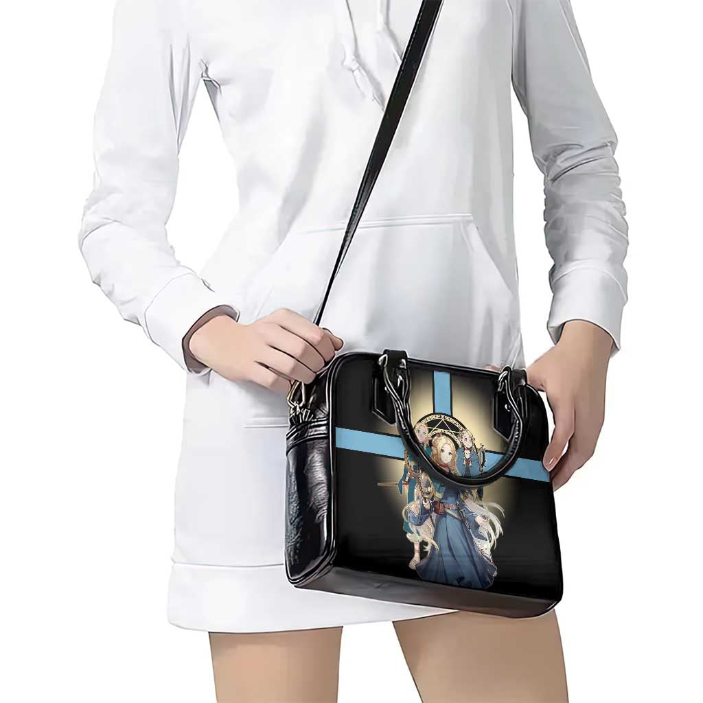 Marcille Donato Elf Mage Shoulder Handbag Fantasy Anime Illustration Style