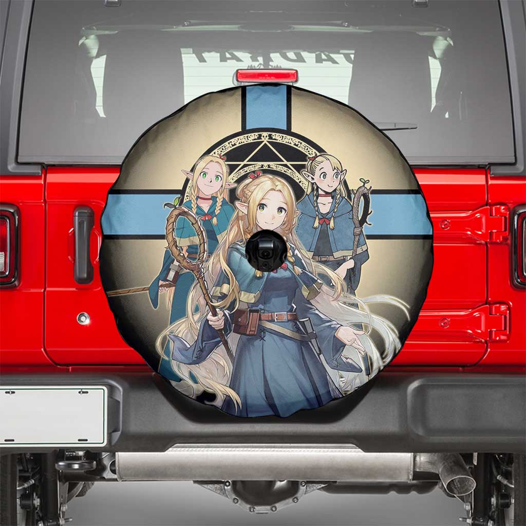 Marcille Donato Elf Mage Spare Tire Cover Fantasy Anime Illustration Style