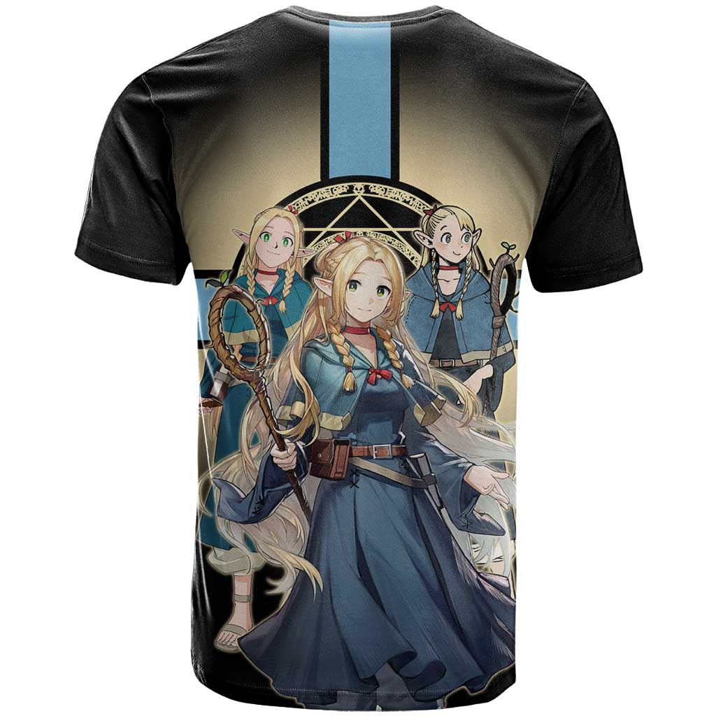 Marcille Donato Elf Mage T Shirt Fantasy Anime Illustration Style