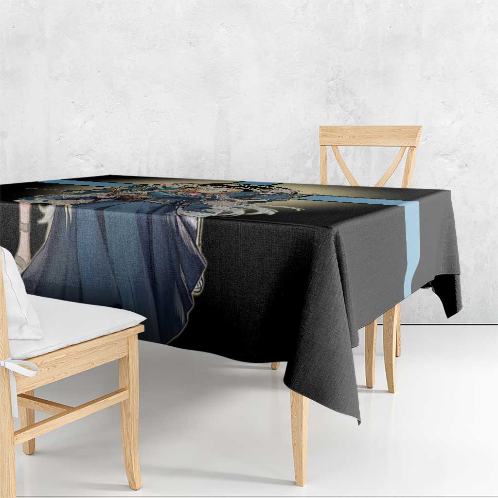 Marcille Donato Elf Mage Tablecloth Fantasy Anime Illustration Style