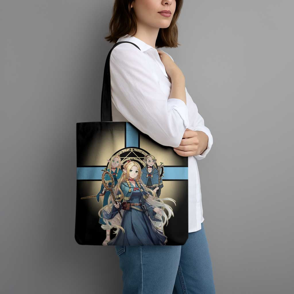 Marcille Donato Elf Mage Tote Bag Fantasy Anime Illustration Style