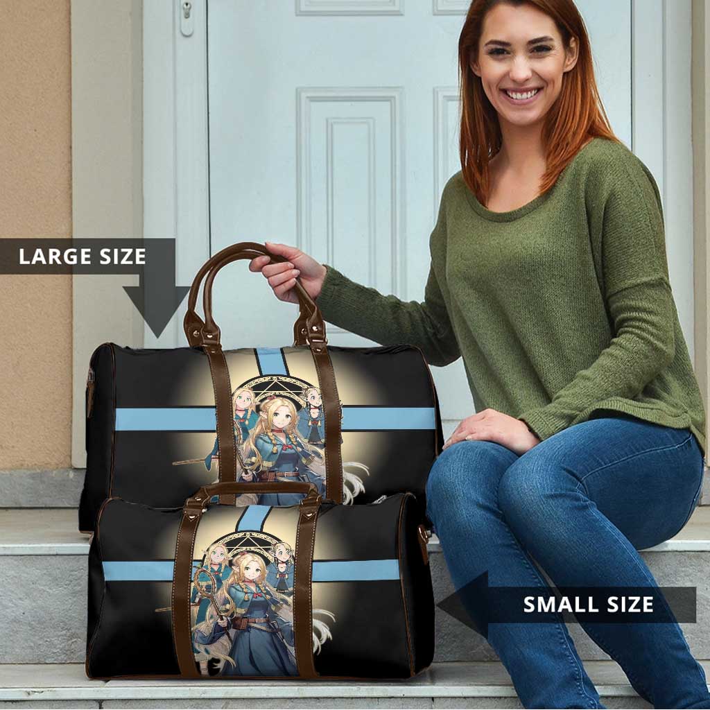 Marcille Donato Elf Mage Travel Bag Fantasy Anime Illustration Style