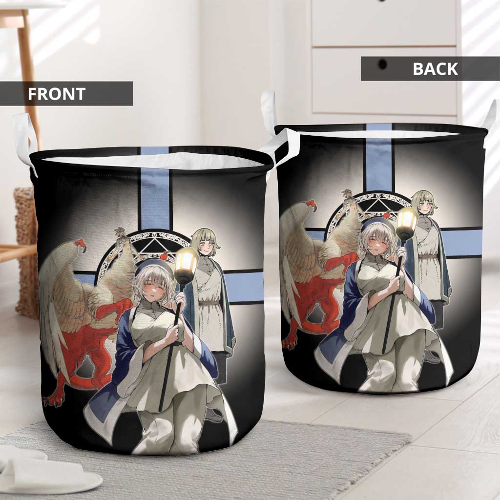 Falin Touden Lightbearer Laundry Basket Fantasy Anime Illustration Style