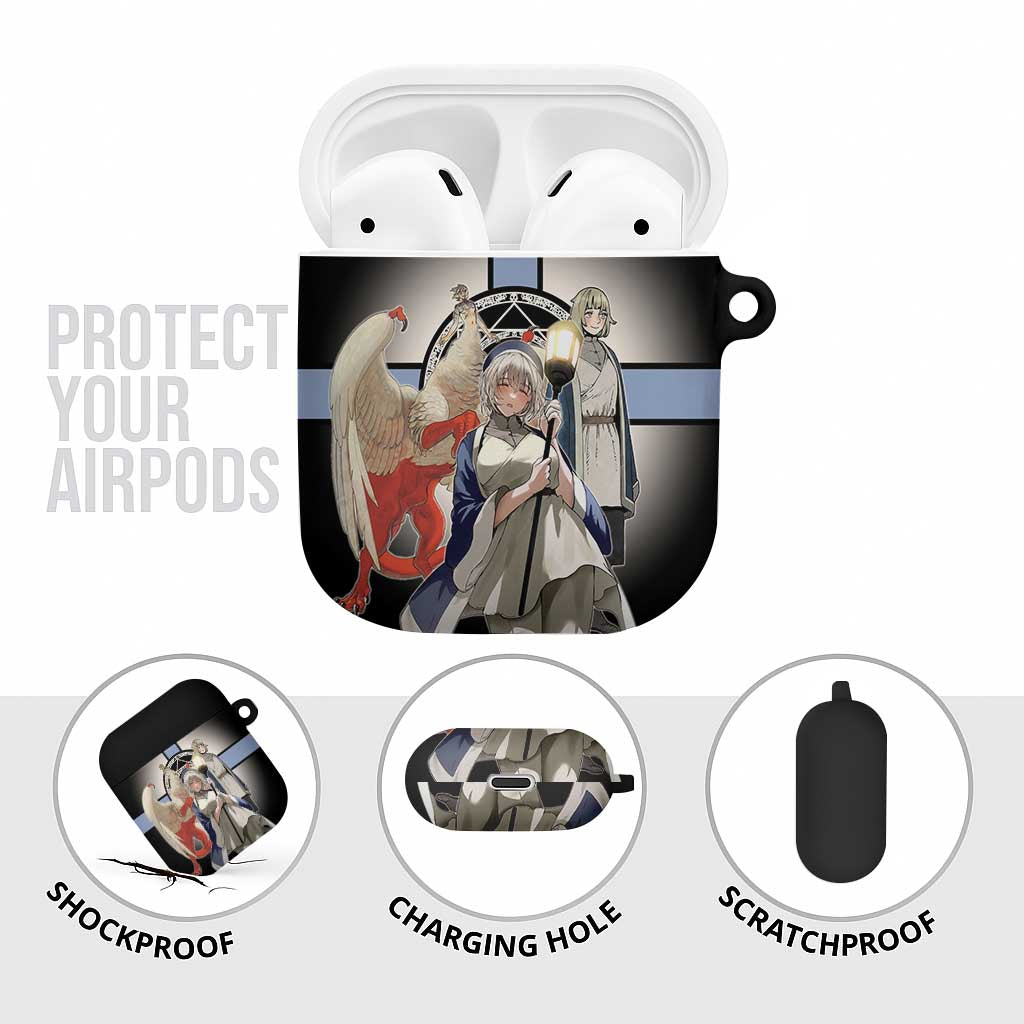 Falin Touden Lightbearer AirPods Case Fantasy Anime Illustration Style