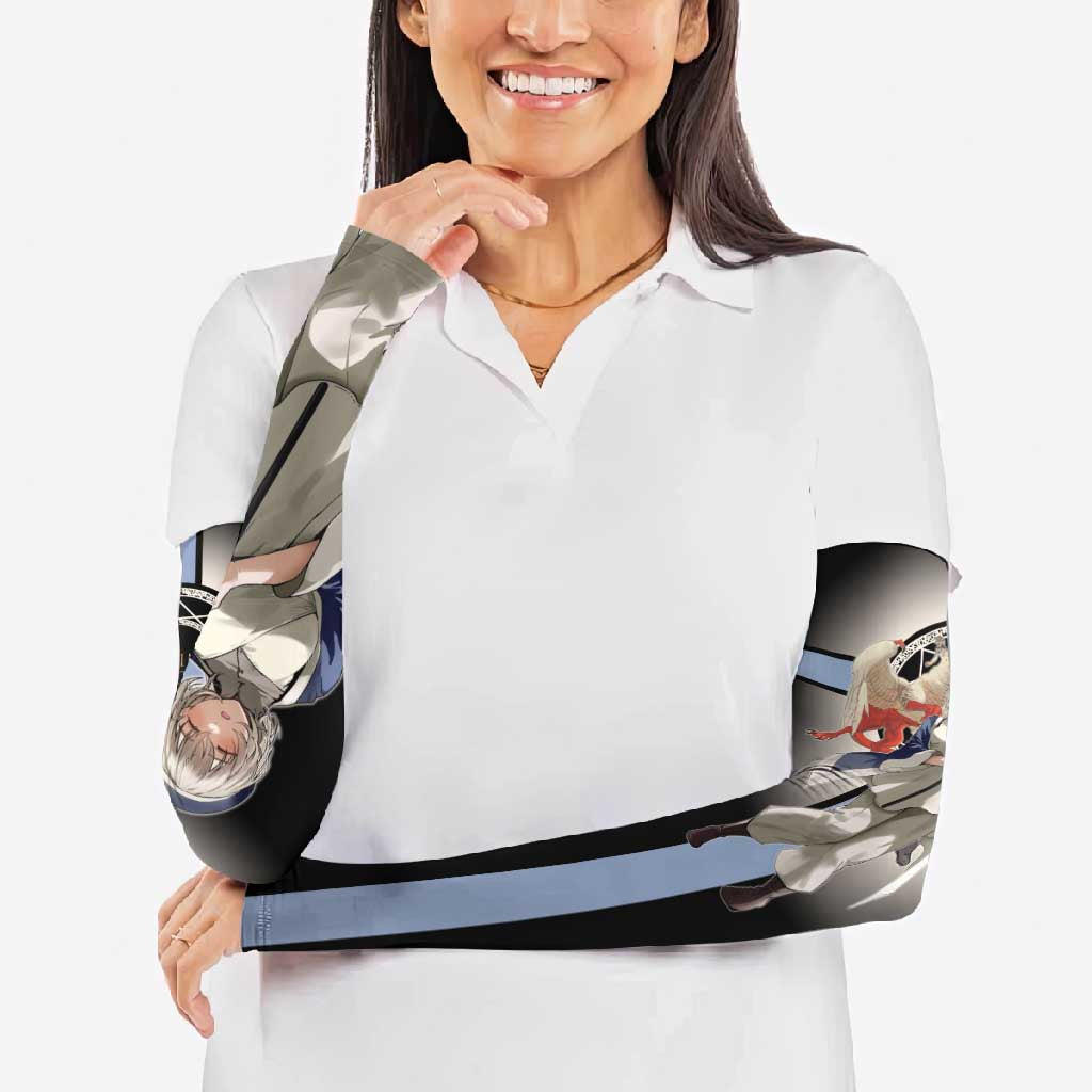 Falin Touden Lightbearer Arm Sleeves Fantasy Anime Illustration Style