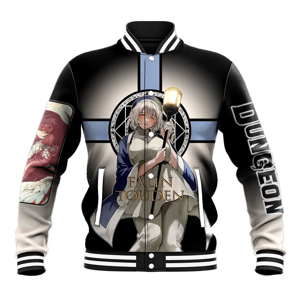 Falin Touden Lightbearer Baseball Jacket Fantasy Anime Illustration Style