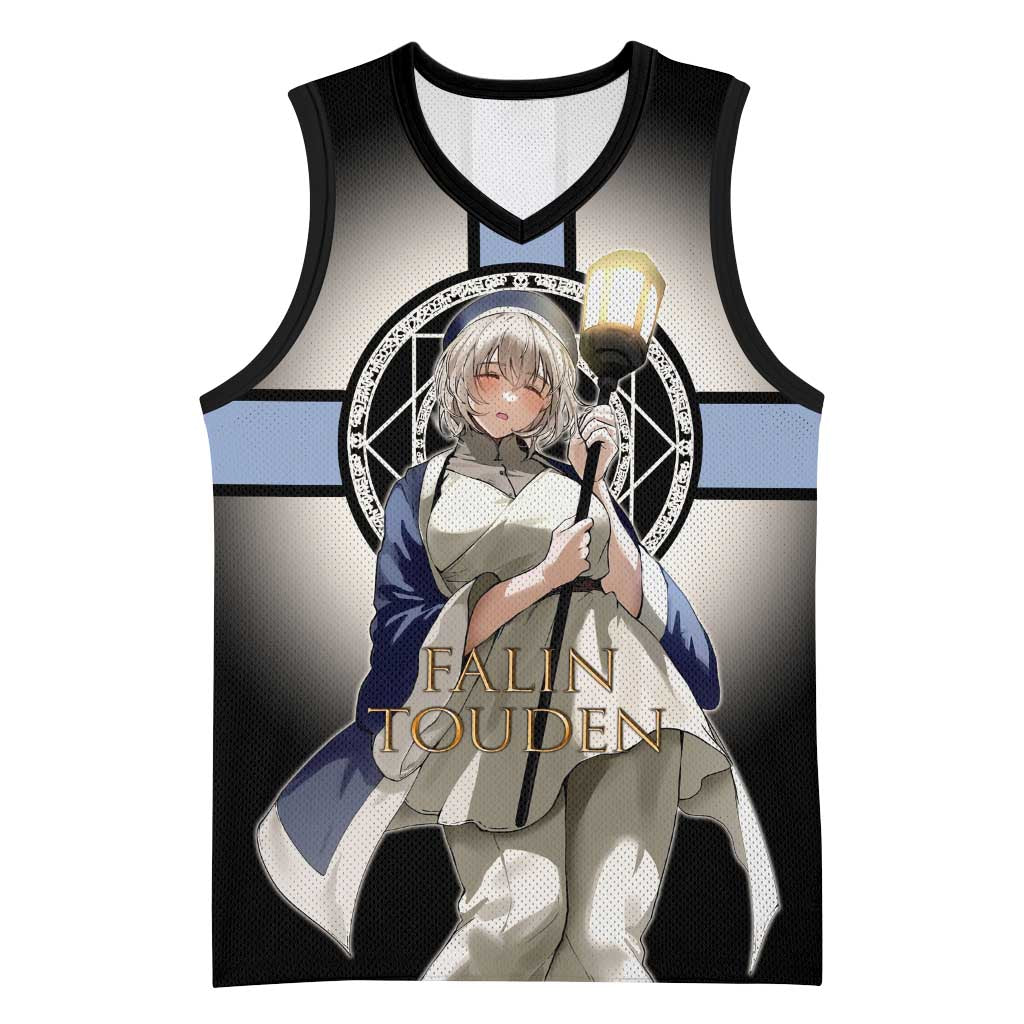 Falin Touden Lightbearer Basketball Jersey Fantasy Anime Illustration Style