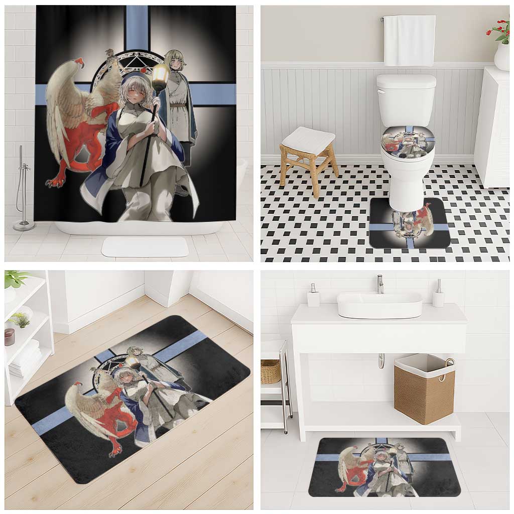 Falin Touden Lightbearer Bathroom Set Fantasy Anime Illustration Style