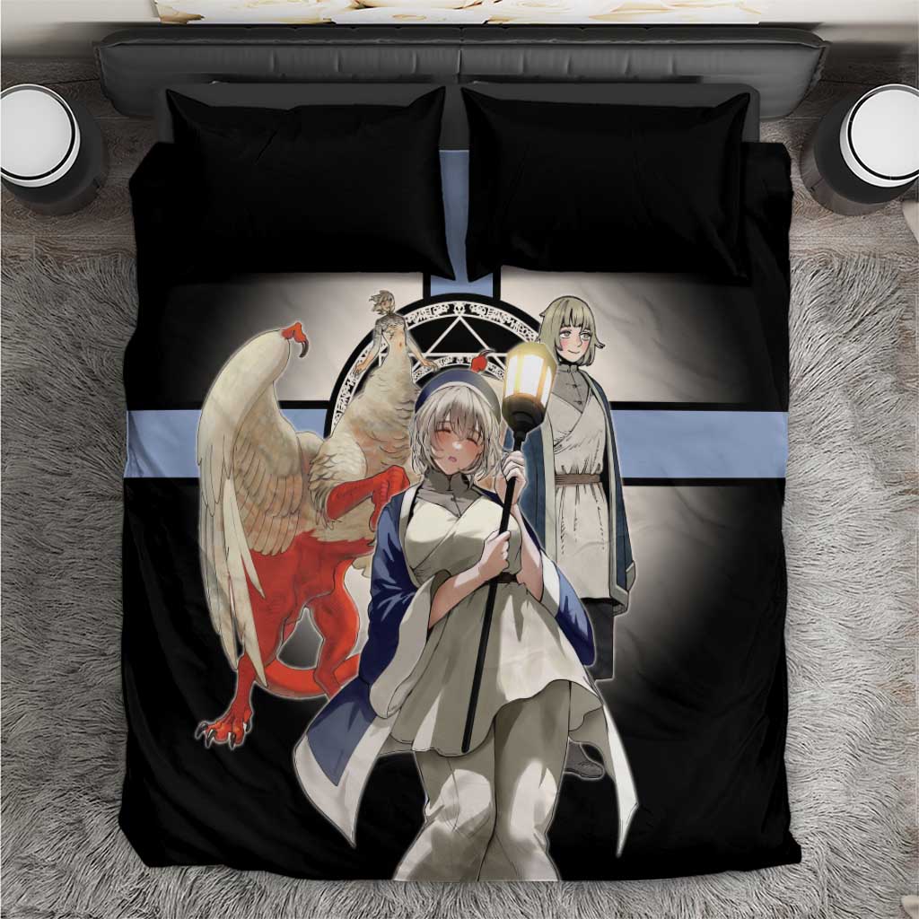 Falin Touden Lightbearer Bedding Set Fantasy Anime Illustration Style