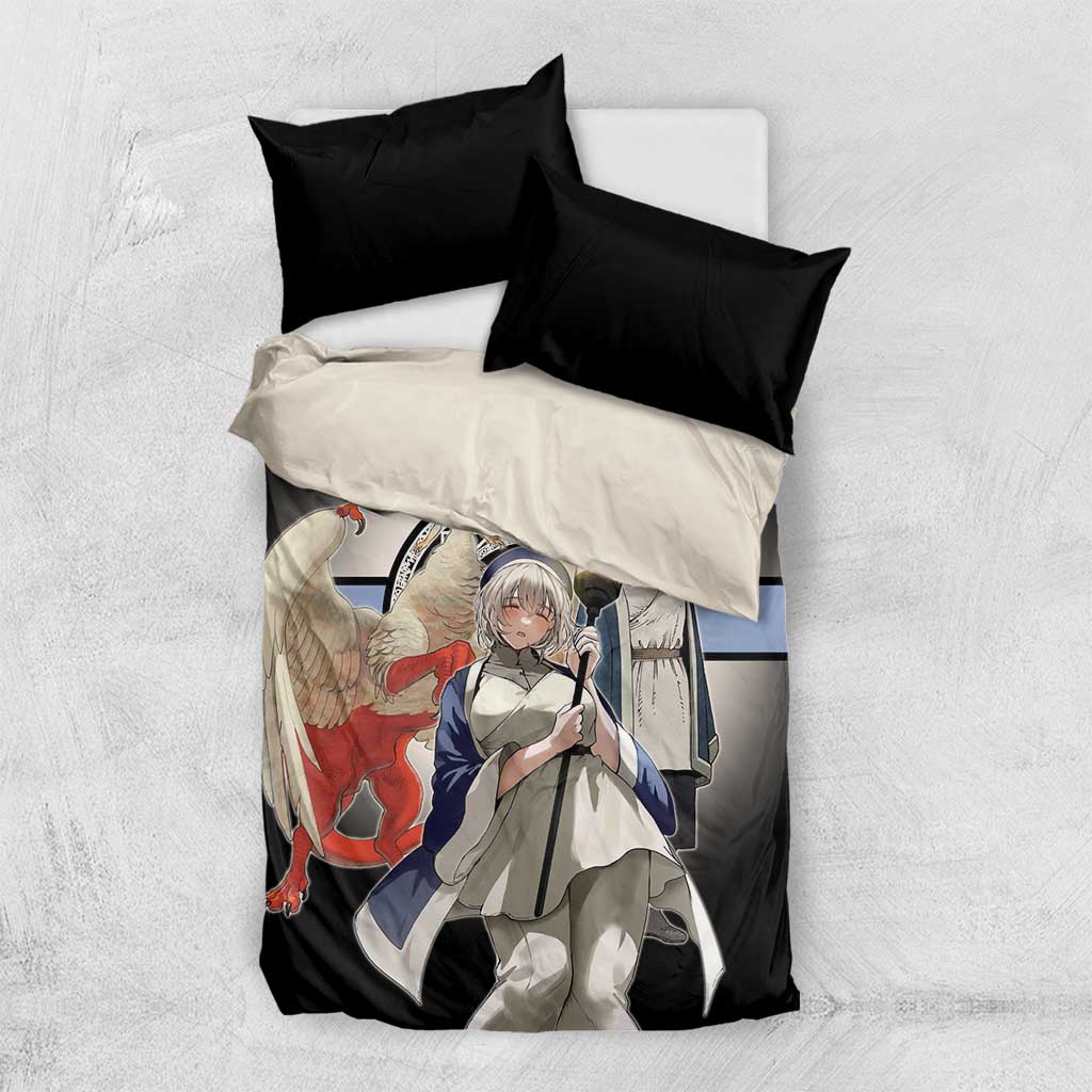 Falin Touden Lightbearer Bedding Set Fantasy Anime Illustration Style
