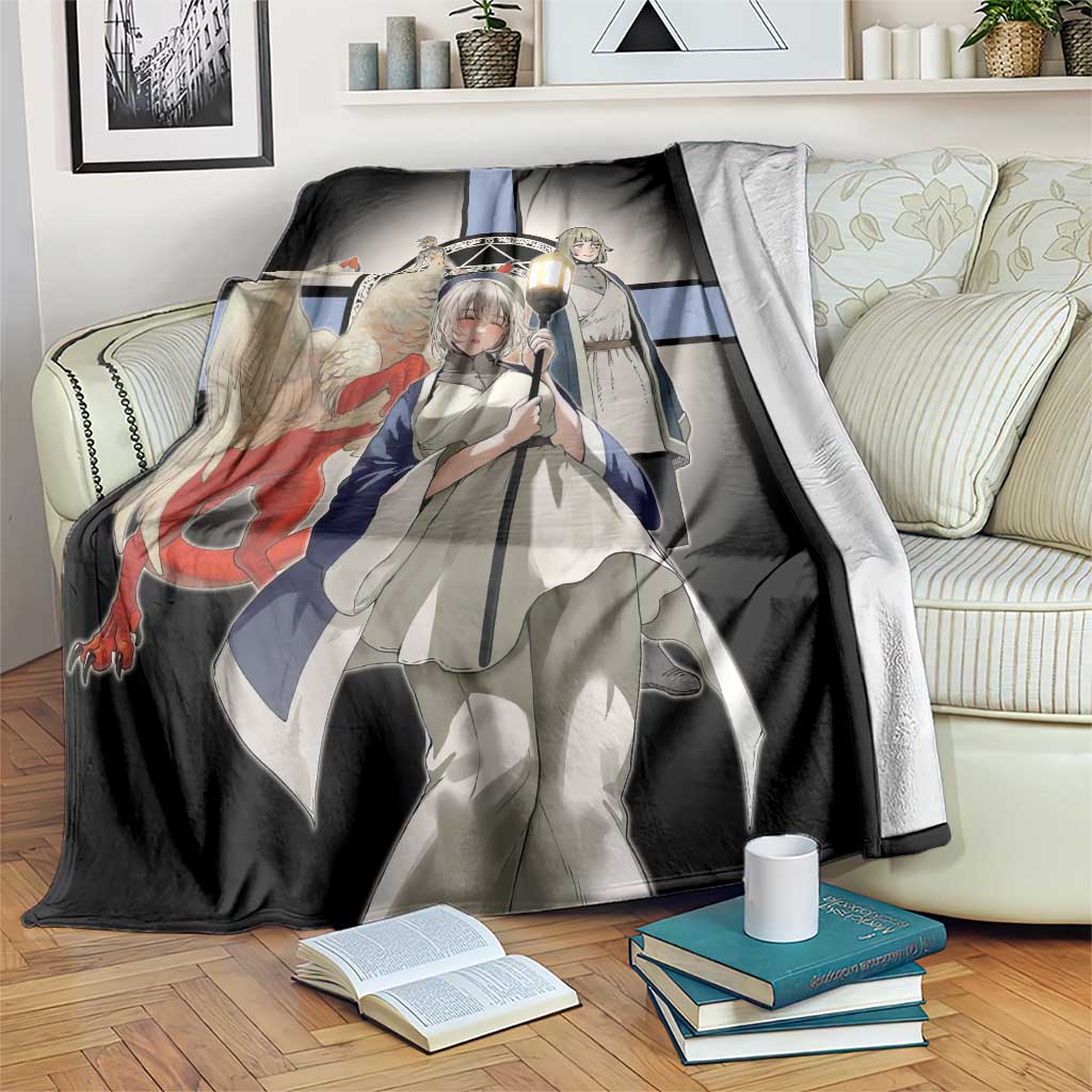 Falin Touden Lightbearer Blanket Fantasy Anime Illustration Style