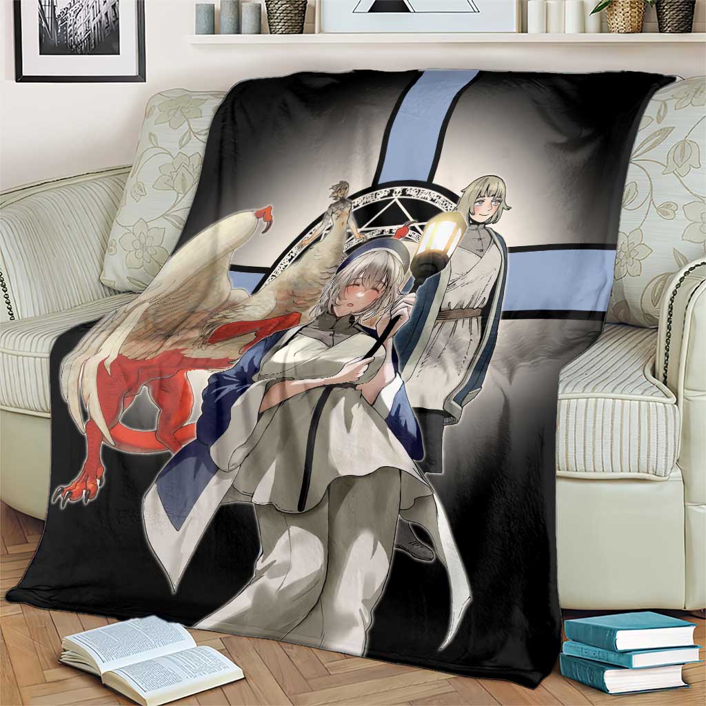 Falin Touden Lightbearer Blanket Fantasy Anime Illustration Style