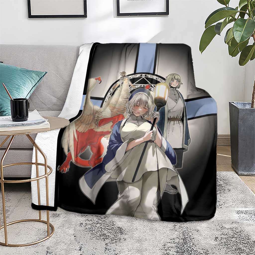Falin Touden Lightbearer Blanket Fantasy Anime Illustration Style