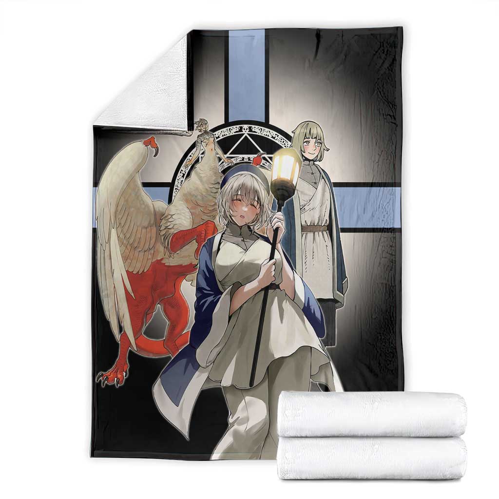 Falin Touden Lightbearer Blanket Fantasy Anime Illustration Style
