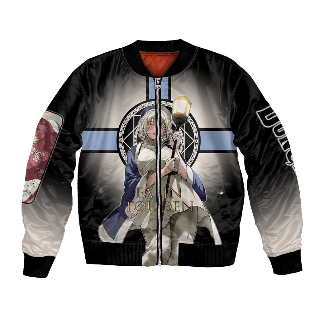 Falin Touden Lightbearer Bomber Jacket Fantasy Anime Illustration Style