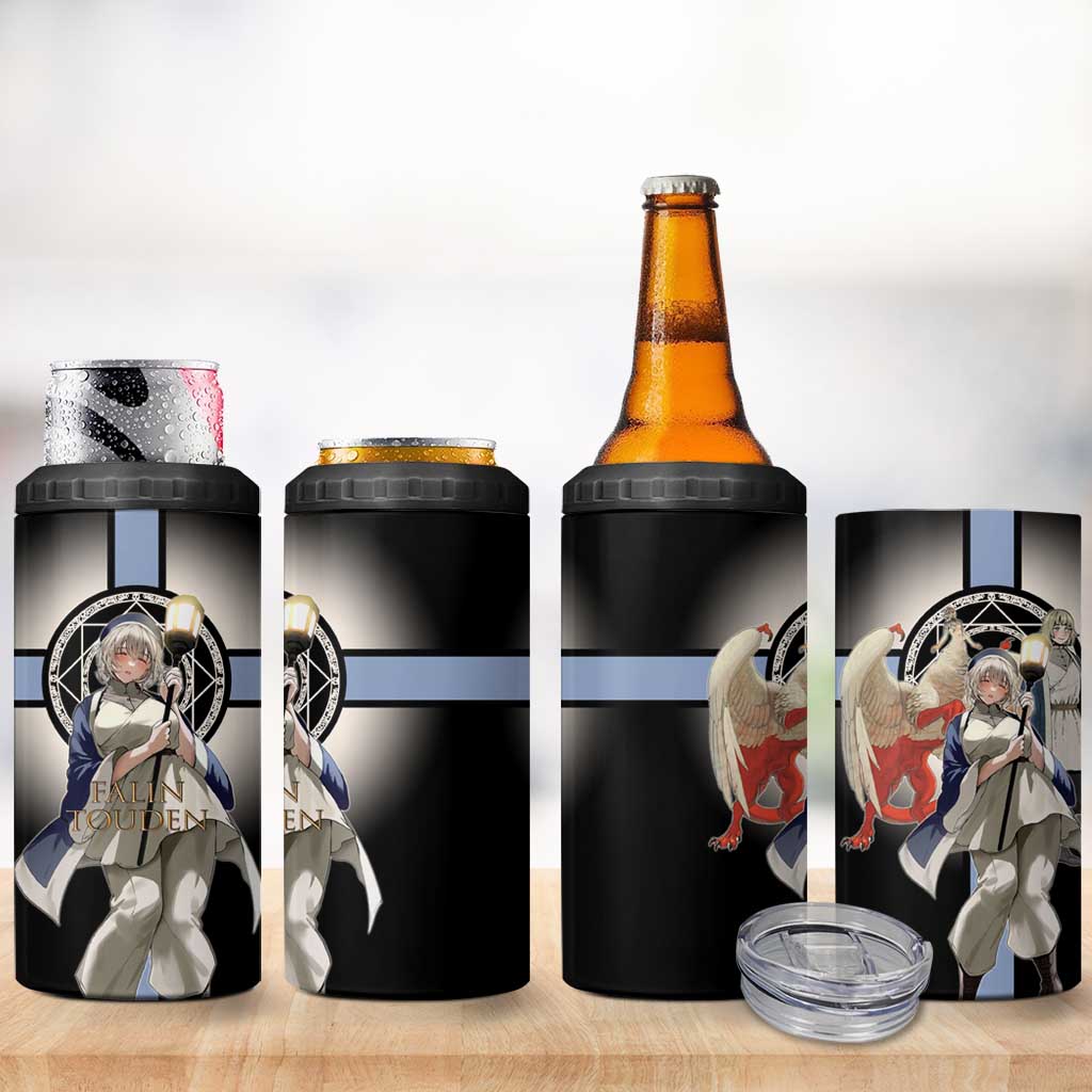 Falin Touden Lightbearer 4 in 1 Can Cooler Tumbler Fantasy Anime Illustration Style