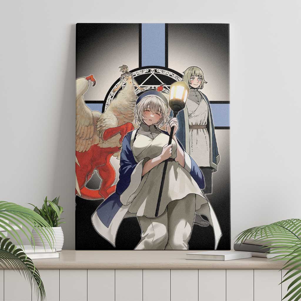 Falin Touden Lightbearer Canvas Wall Art Fantasy Anime Illustration Style