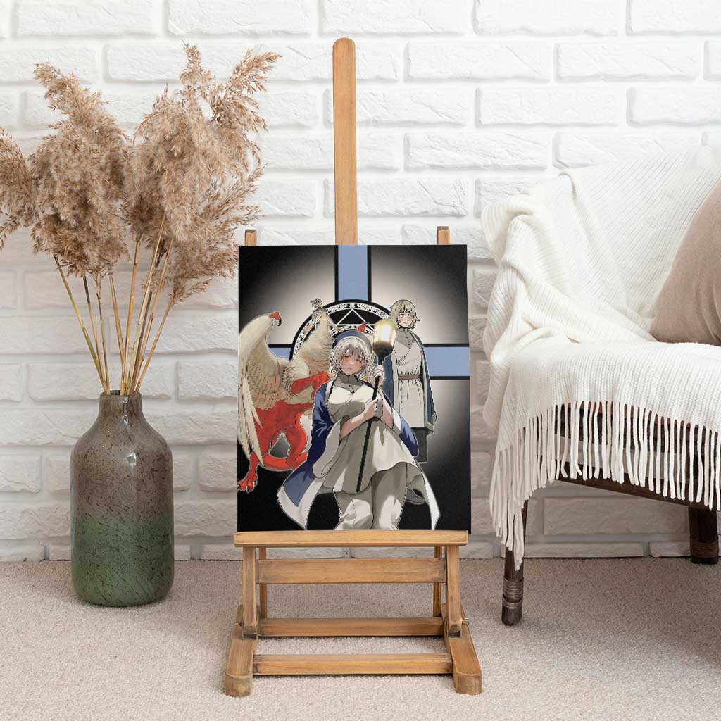 Falin Touden Lightbearer Canvas Wall Art Fantasy Anime Illustration Style