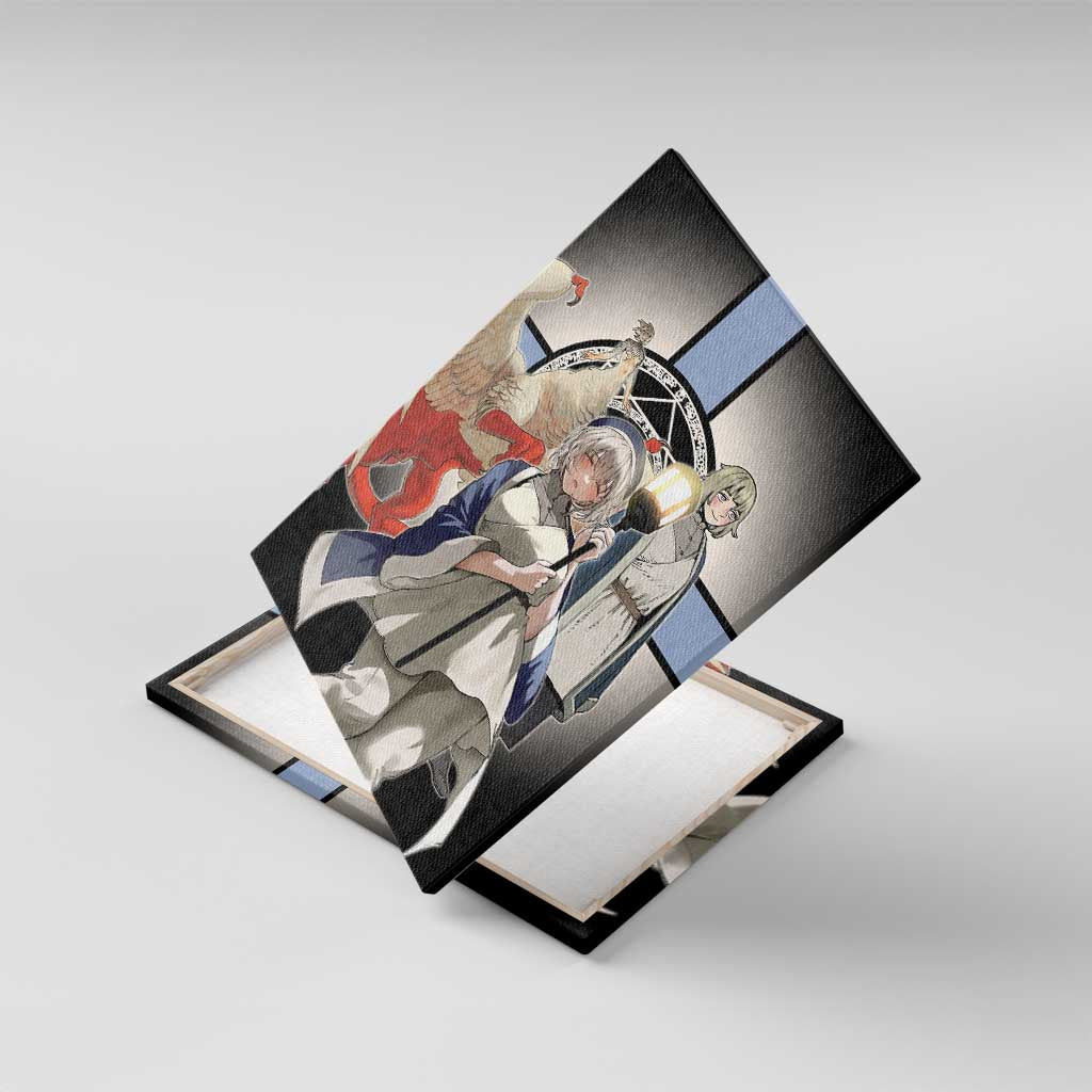 Falin Touden Lightbearer Canvas Wall Art Fantasy Anime Illustration Style