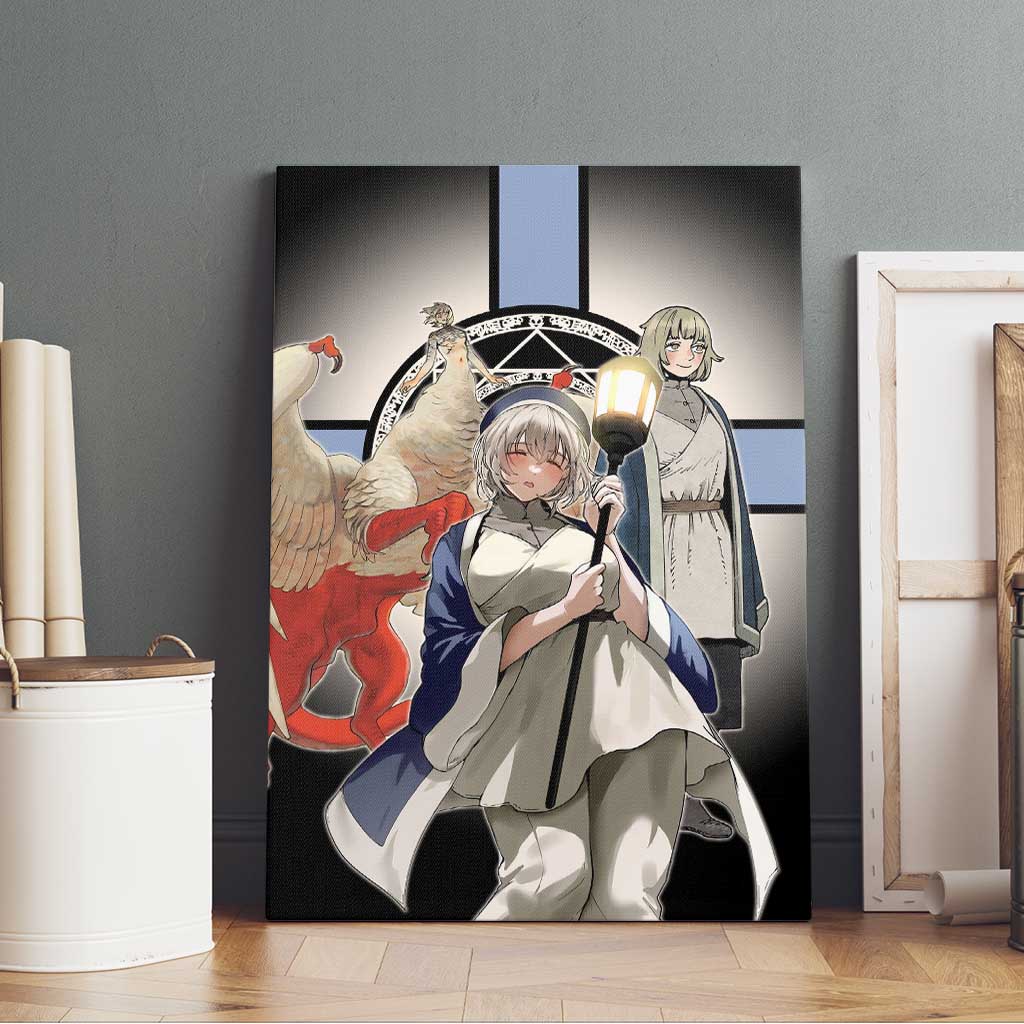 Falin Touden Lightbearer Canvas Wall Art Fantasy Anime Illustration Style