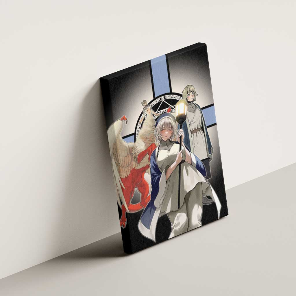 Falin Touden Lightbearer Canvas Wall Art Fantasy Anime Illustration Style