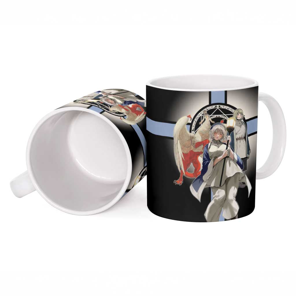 Falin Touden Lightbearer Ceramic Mug Fantasy Anime Illustration Style