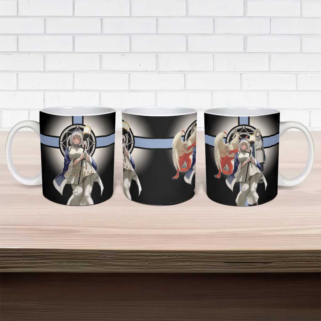 Falin Touden Lightbearer Ceramic Mug Fantasy Anime Illustration Style