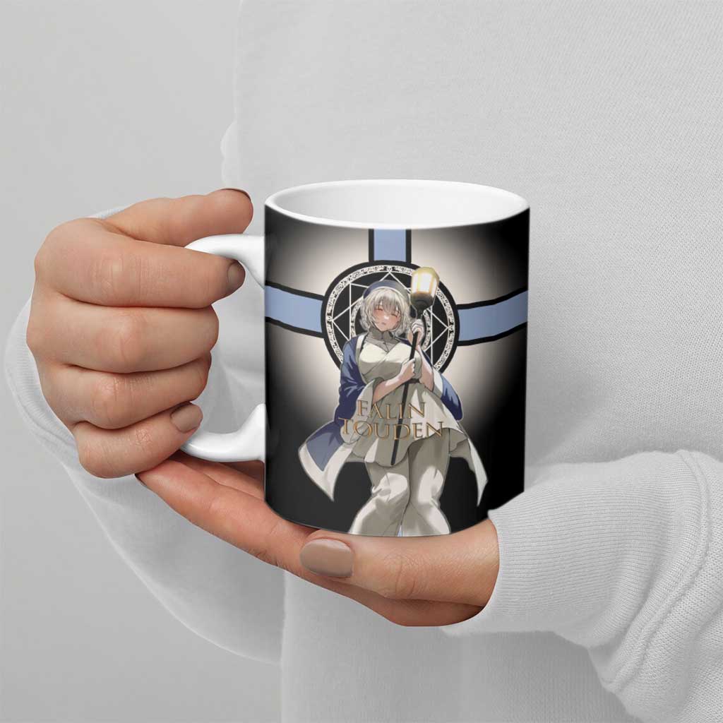 Falin Touden Lightbearer Ceramic Mug Fantasy Anime Illustration Style