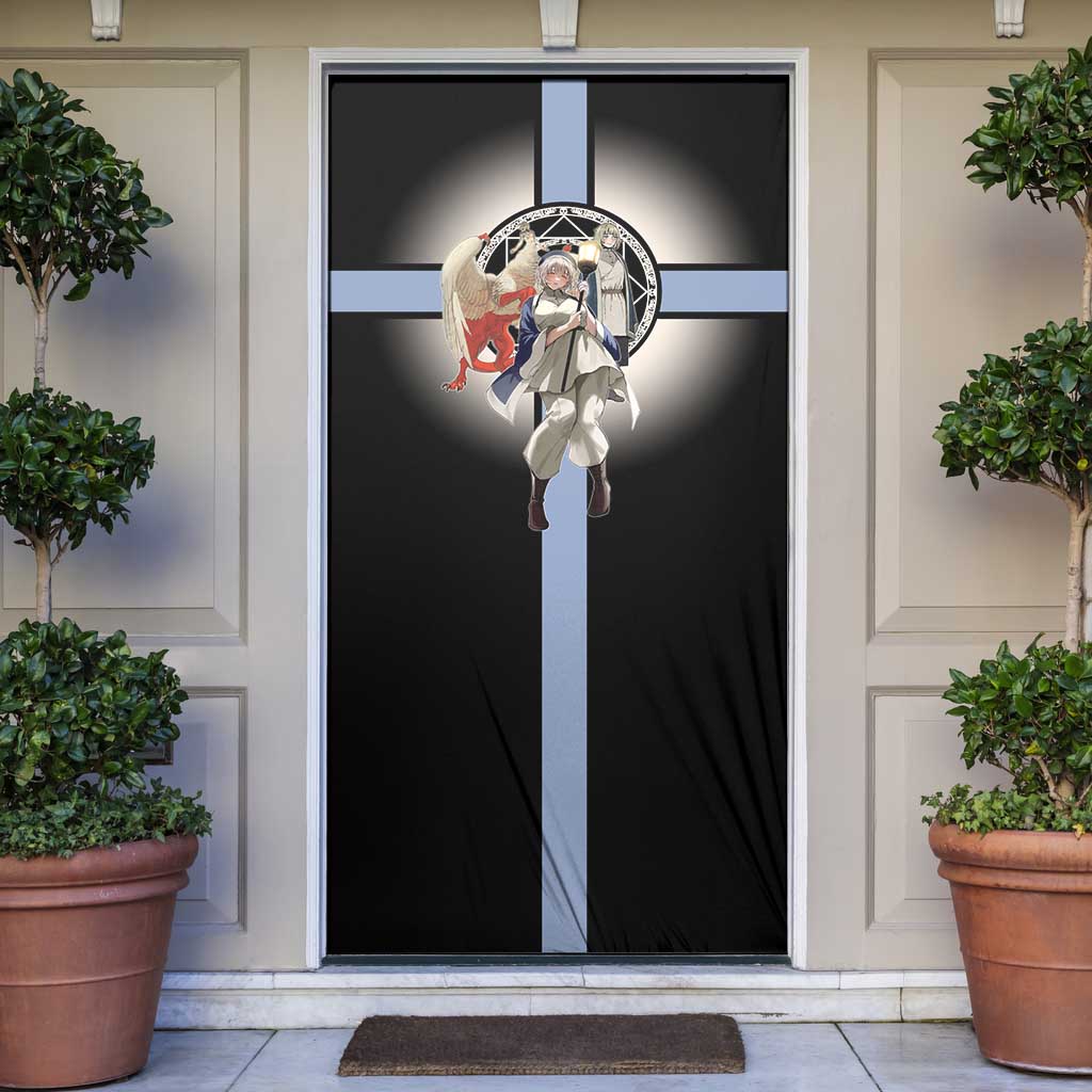 Falin Touden Lightbearer Door Cover Fantasy Anime Illustration Style