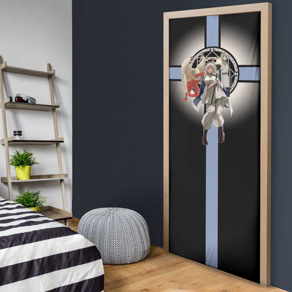 Falin Touden Lightbearer Door Cover Fantasy Anime Illustration Style