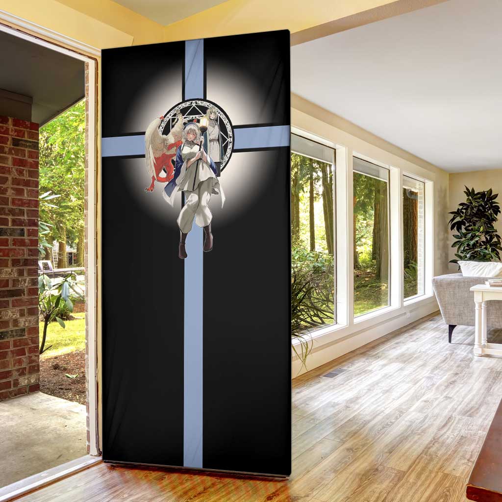 Falin Touden Lightbearer Door Cover Fantasy Anime Illustration Style
