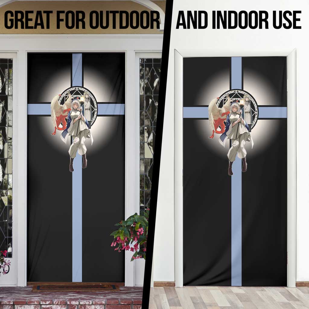 Falin Touden Lightbearer Door Cover Fantasy Anime Illustration Style