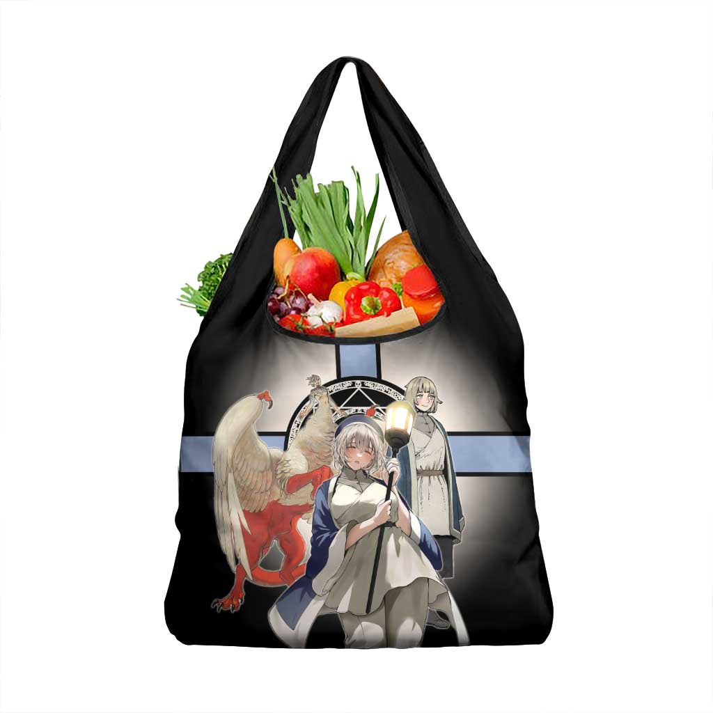 Falin Touden Lightbearer Grocery Bag Fantasy Anime Illustration Style