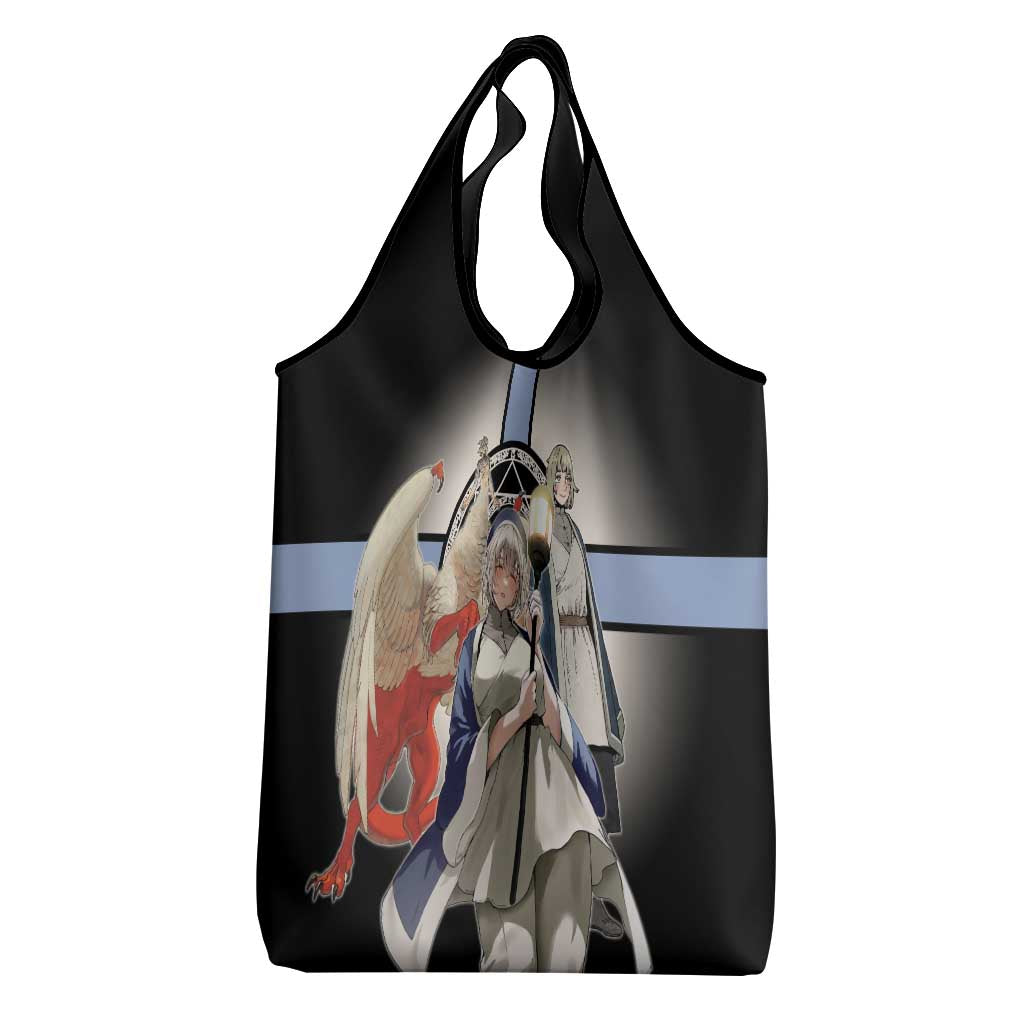 Falin Touden Lightbearer Grocery Bag Fantasy Anime Illustration Style