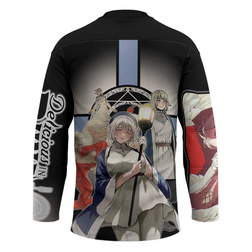 Falin Touden Lightbearer Hockey Jersey Fantasy Anime Illustration Style