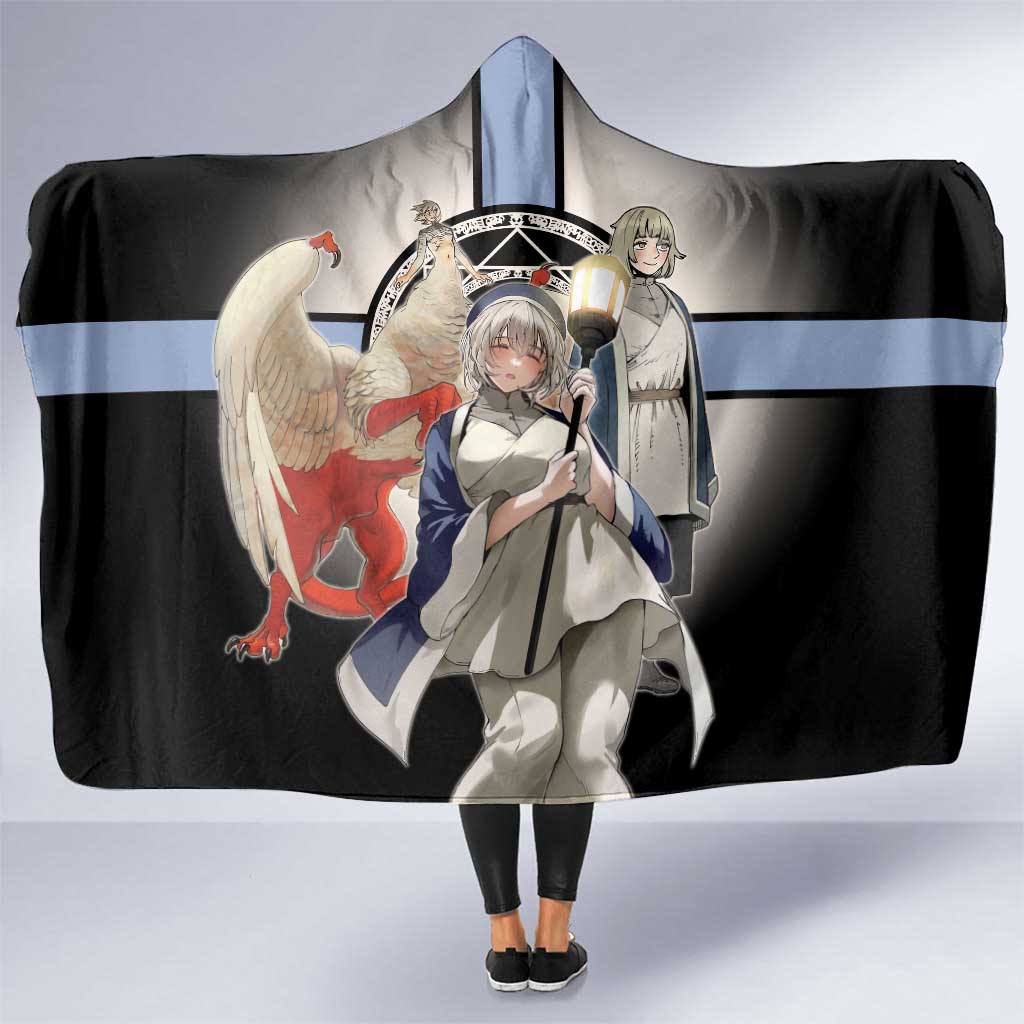 Falin Touden Lightbearer Hooded Blanket Fantasy Anime Illustration Style