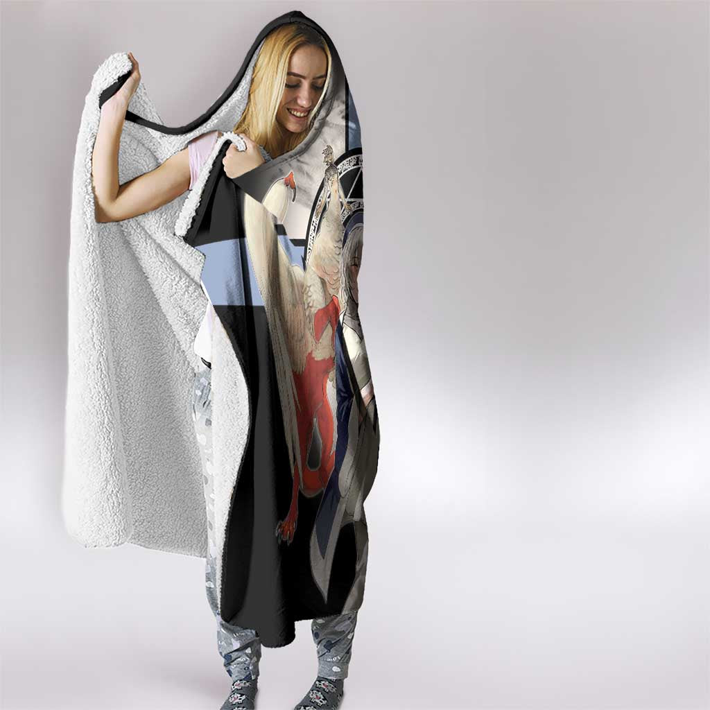 Falin Touden Lightbearer Hooded Blanket Fantasy Anime Illustration Style