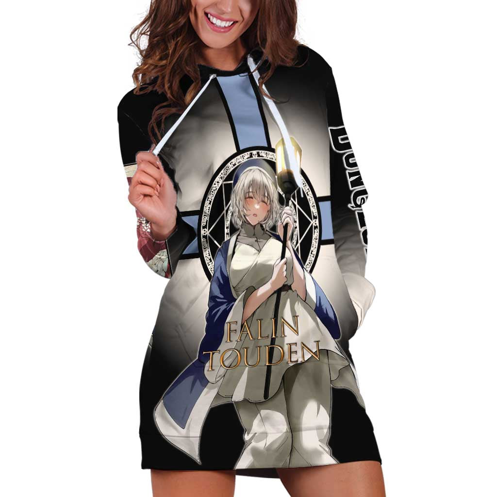 Falin Touden Lightbearer Hoodie Dress Fantasy Anime Illustration Style