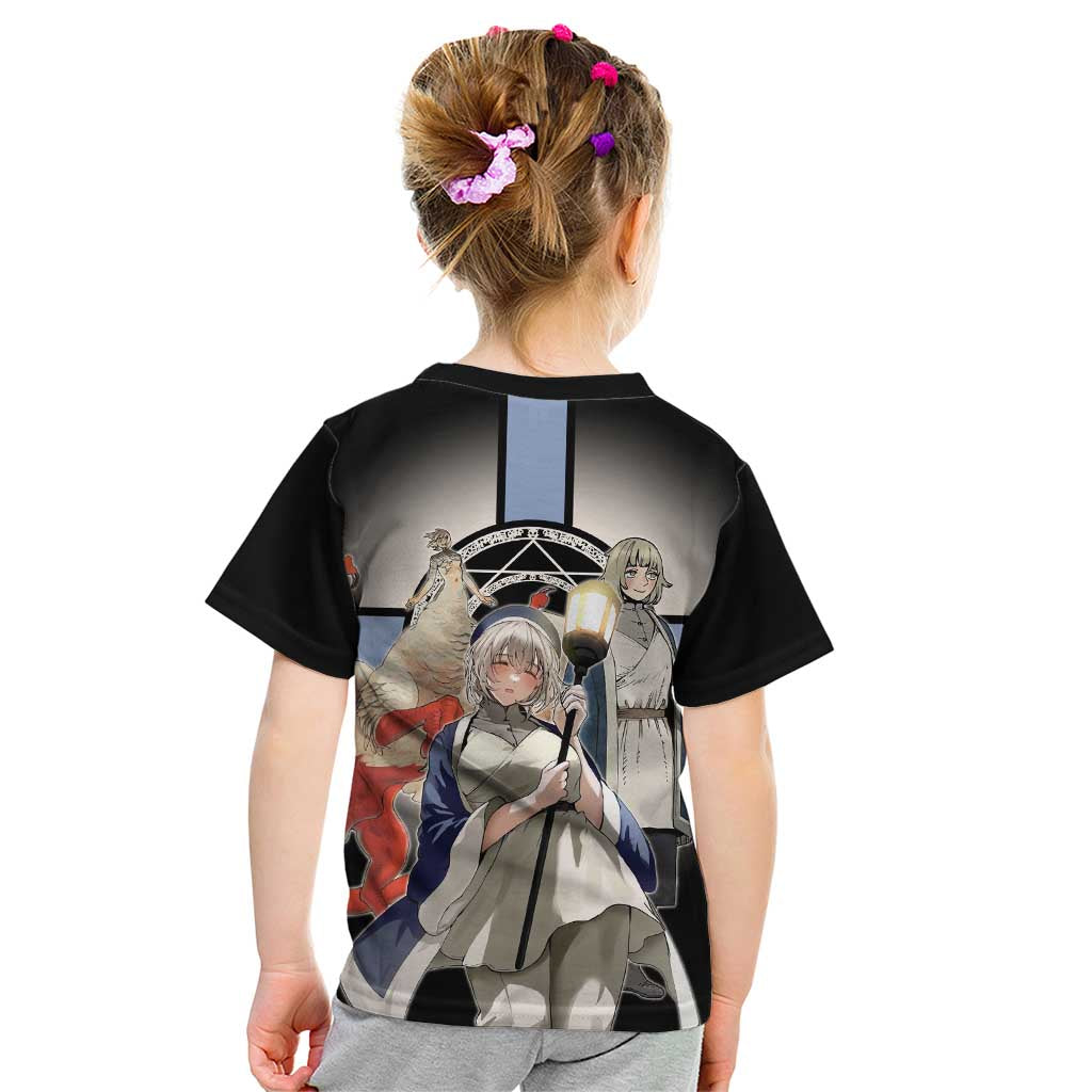 Falin Touden Lightbearer Kid T Shirt Fantasy Anime Illustration Style