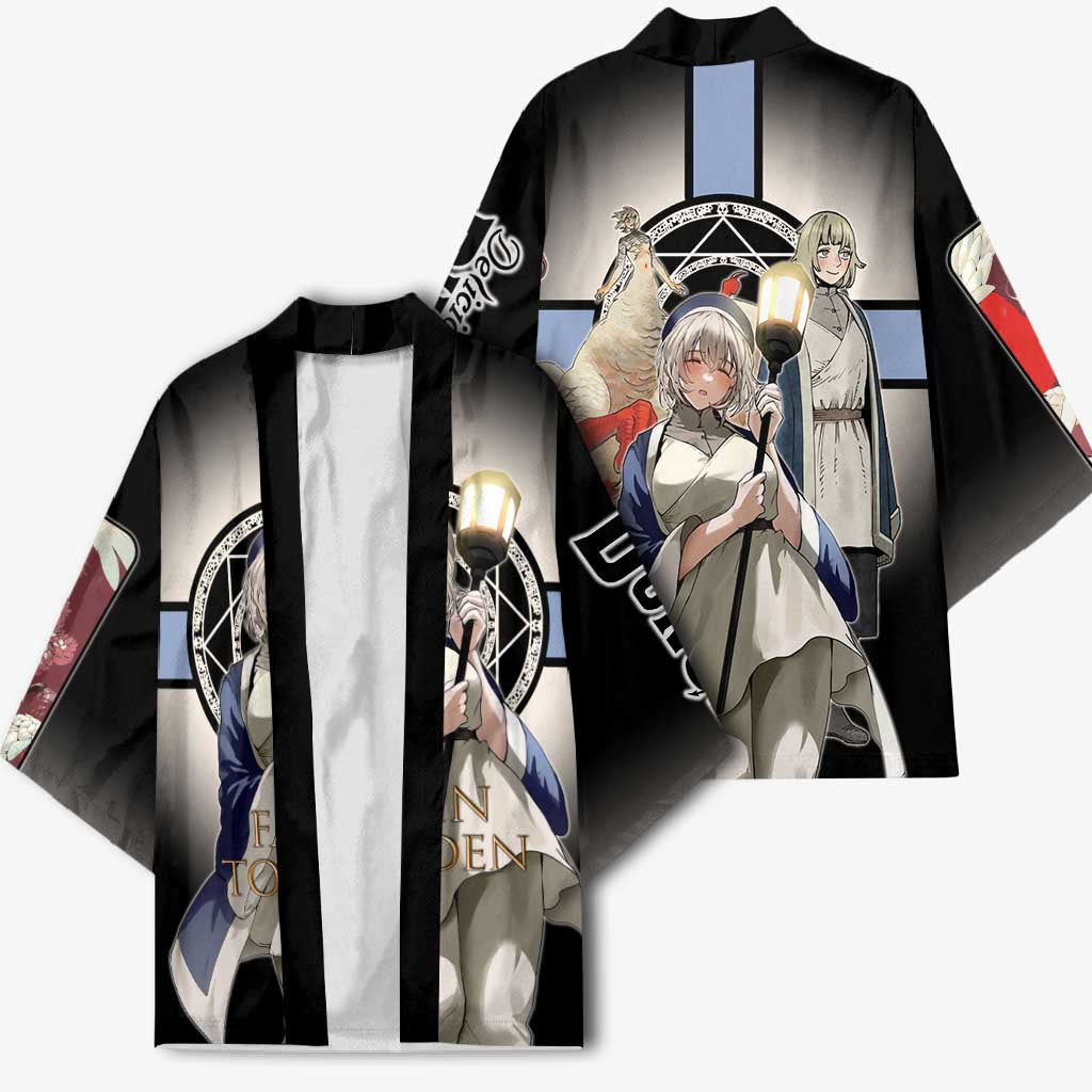 Falin Touden Lightbearer Kimono Fantasy Anime Illustration Style