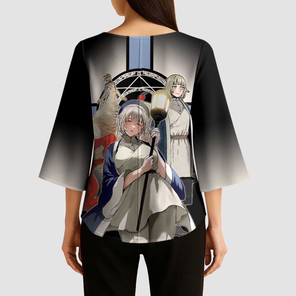 Falin Touden Lightbearer Kimono Sleeve Blouse Fantasy Anime Illustration Style