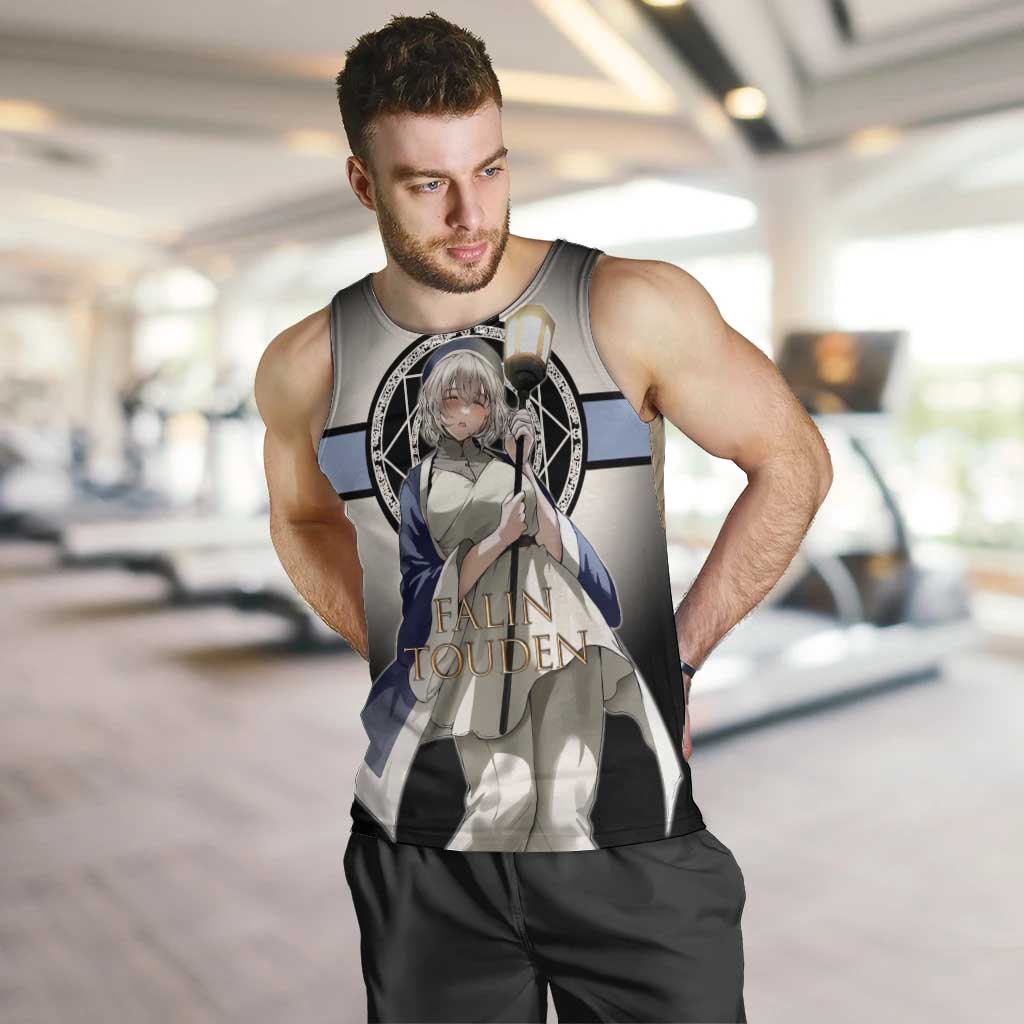 Falin Touden Lightbearer Men Tank Top Fantasy Anime Illustration Style
