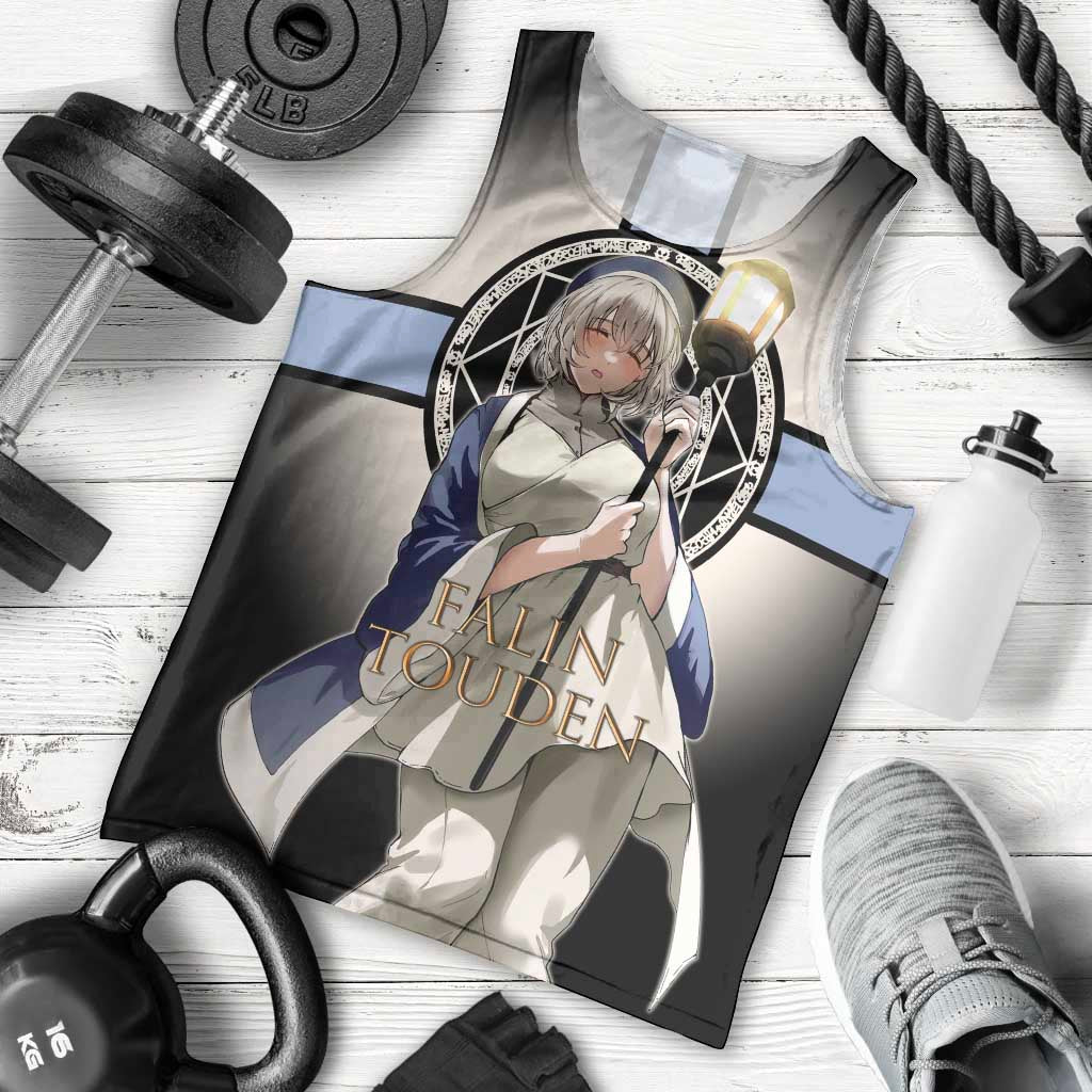 Falin Touden Lightbearer Men Tank Top Fantasy Anime Illustration Style