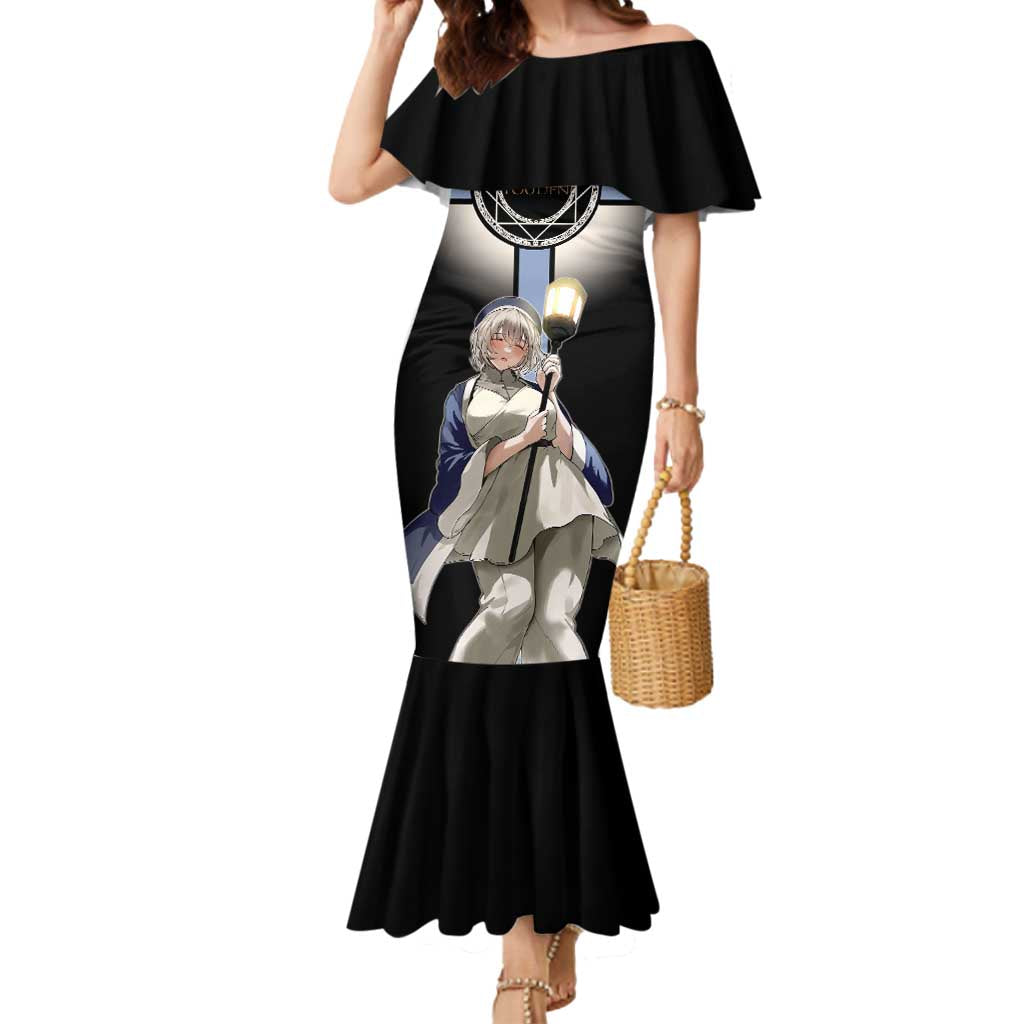 Falin Touden Lightbearer Mermaid Dress Fantasy Anime Illustration Style
